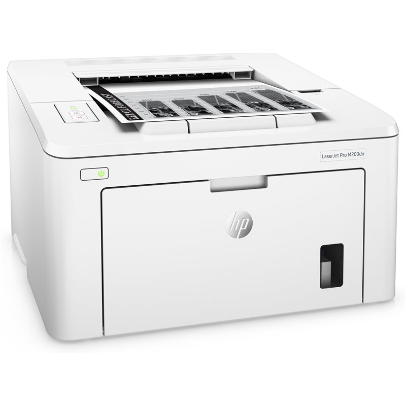 Impresora Láser Monocromo Hp Pro M203dn Dúplex Blanca