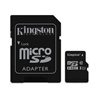 TARJETA MICROSD HC - 16GB + ADAPTADOR KINGSTON CANVAS SELECT - CLASE 10 - 80MB/S