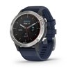 Smartwatch Garmin Quatix 6/ Notificaciones/ Frecuencia Cardíaca/ GPS/ Gris y Azul