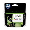 Cartucho de Tinta Original HP nº305 XL Alta Capacidad/ Tricolor