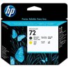 Cartucho de Tinta Original HP nº72/ Negro Mate/ Amarillo