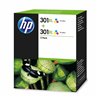 Cartucho de Tinta Original HP nº301 XL Alta Capacidad Multipack/ 2x Tricolor