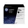 Tóner Original HP nº55X XL Alta Capacidad Multipack/ 2x Negro