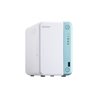 QNAP TS-251D NAS Torre Ethernet Blanco J4005