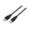 AISENS A101-0005 cable USB 1 m USB 2.0 USB A USB B Negro