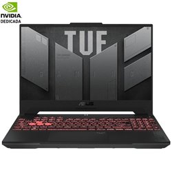 Portátil Gaming Asus TUF A15 TUF507NU-LP036 Ryzen 7 7735HS/ 16GB/ 512GB SSD/ GeForce RTX 4050/ 15.6'/ Sin Sistema Operativo