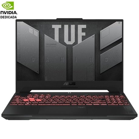 Portátil Gaming Asus TUF A15 TUF507NU-LP036 Ryzen 7 7735HS/ 16GB/ 512GB SSD/ GeForce RTX 4050/ 15.6'/ Sin Sistema Operativo