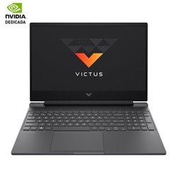 Portátil Gaming HP Victus 15-FA0052NS Intel Core i5-12450H/ 16GB/ 512GB SSD/ GeForce RTX3050/ 15.6'/ Sin Sistema Operativo