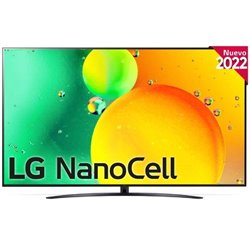 Televisor LG NanoCell 75NANO766QA 75'/ Ultra HD 4K/ Smart TV/ WiFi