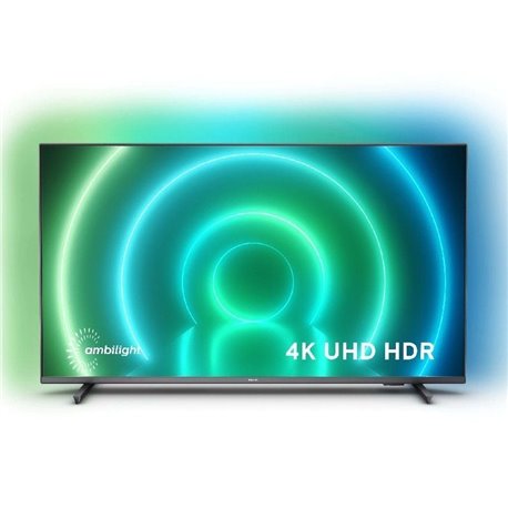 Televisor Philips 70PUS7906 70'/ Ultra HD 4K/ Ambilight/ Smart TV/ WiFi/ Gris