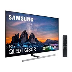 TELEVISOR QLED SAMSUNG QE55Q80R - 55'/139CM - 3840*2160 4K - 3700 PQI - QHDR 1500 - 2*T2CS2X - SMART TV - 4*HDMI - 2*USB - AUDIO