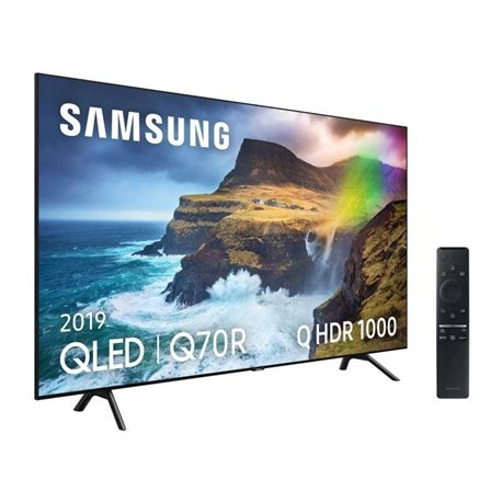 TELEVISOR QLED SAMSUNG QE75Q70R - 75'/190CM - 3840*2160 4K - 3300 PQI - Q HDR 1000 - T2CS2X2 - SMART TV - WIFI DIRECT - 4*HDMI -