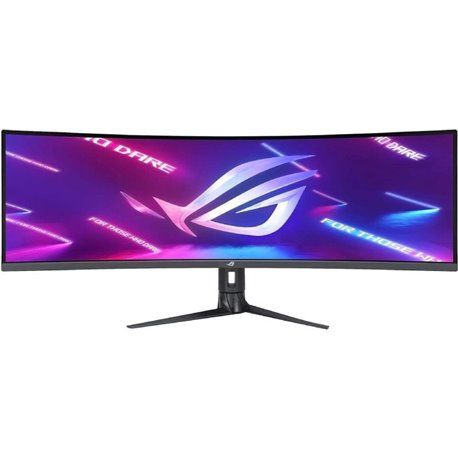 Monitor Gaming Ultrapanorámico Curvo Asus Rog Strix XG49WCR 49'/ Dual QHD/ 1ms/ 165Hz/ VA/ Regulable en altura/ Multimedia/ Negr