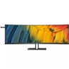 Monitor Profesional Ultraparonámico Curvo Philips 45B1U6900C 44.5'/ Dual QHD/ Multimedia/ Regulable en altura/ Negro