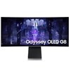 Smart Monitor Gaming Ultraparonámico Curvo Samsung OdysseyG8 S34BG850SU 34'/ UWQHD/ Smart TV/ 0.1ms/ 175Hz/ OLED/ Regulable en a