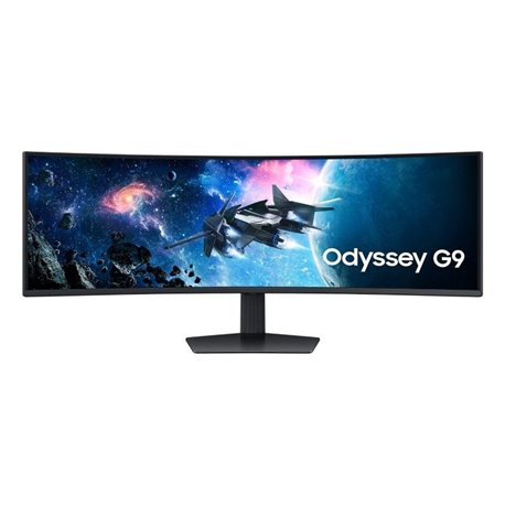 Monitor Gaming Ultrapanorámico Curvo Samsung Odyssey G9 S49CG954EU 49'/ Dual QHD/ 1ms/ 240Hz/ VA/ Regulable en altura/ Negro