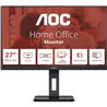 Monitor Profesional AOC 27E3QAF 27'/ Full HD/ Multimedia/ Regulable en altura/ Negro