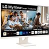 Smart Monitor LG MyView 27SR50F-W 27'/ Full HD/ Smart TV/ Multimedia/ Blanco