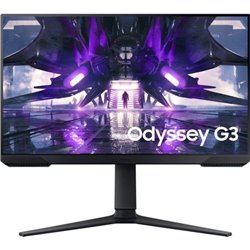 Monitor Gaming Samsung Odyssey G3 S24AG320NU/ 24'/ Full HD/ 1ms/ 165Hz/ VA/ Negro