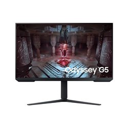 Monitor Gaming Samsung Odyssey G5 S27CG510EU 27'/ QHD/ 1ms/ 165Hz/ VA/ Regulable en altura/ Negro