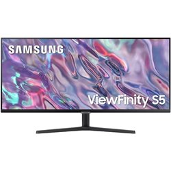 Monitor Profesional Ultraparonámico Samsung ViewFinity S5 S34C500GAU 34'/ UWQHD/ Multimedia/ Negro