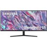 Monitor Profesional Ultraparonámico Samsung ViewFinity S5 S34C500GAU 34'/ UWQHD/ Multimedia/ Negro