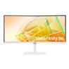 Monitor Profesional Ultraparonámico Curvo Samsung ViewFinity S6 S34C650TAU 34'/ UWQHD/ Multimedia/ Regulable en altura/ Blanco