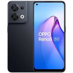 Smartphone Oppo Reno 8 8GB/ 256GB/ 6.43'/ 5G/ Negro Brillante