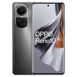 Smartphone Oppo Reno 10 8GB/ 256GB/ 6.7'/ 5G/ Gris Plateado