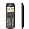 Teléfono Móvil Qubo D-1803 para Personas Mayores/ Negro