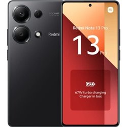 Smartphone Xiaomi Redmi Note 13 Pro 12GB/ 512GB/ 6.67'/ Negro