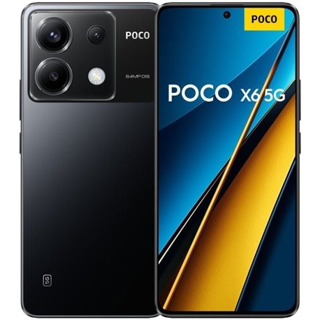 Smartphone Xiaomi POCO X6 12GB/ 256GB/ 6.67'/ 5G/ Negro