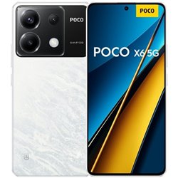 Smartphone Xiaomi POCO X6 12GB/ 256GB/ 6.67'/ 5G/ Blanco