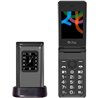 Teléfono Móvil Qubo X-28BKC para Personas Mayores/ Negro