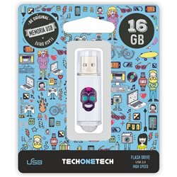 Pendrive 16GB Tech One Tech Calavera Maya USB 2.0