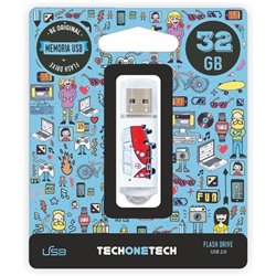 Pendrive 32GB Tech One Tech Camper VAN-VAN USB 2.0