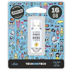 Pendrive 16GB Tech One Tech No Es Tuyo USB 2.0