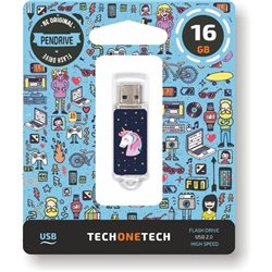 Pendrive 16GB Tech One Tech Unicornio Dream USB 2.0