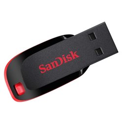 Pendrive 64GB SanDisk Cruzer Blade USB 2.0