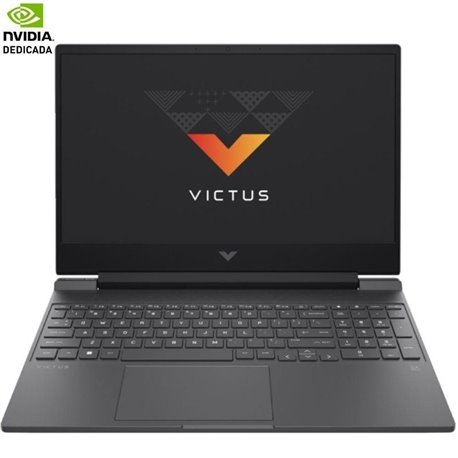 Portátil Gaming HP Victus 16-S0007NS Ryzen 7 7840HS/ 16GB/ 512GB SSD/ GeForce RTX 4050/ 16.1'/ Sin Sistema Operativo