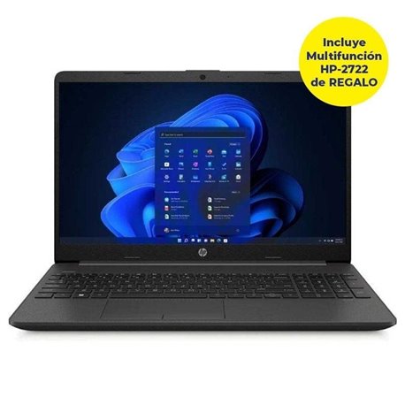 Portátil HP 255 G9 6S6F4EA Ryzen 5 5625U/ 8GB/ 512GB SSD/ 15.6'/ Win11 + Multifunción HP-2722 de Regalo