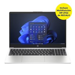 Portátil HP 255 G10 8A4Y4EA Ryzen 7 7730U/ 16GB/ 512GB SSD/ 15.6'/ Win11 + Multifunción HP-2722 de Regalo