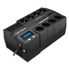 SAI Línea Interactiva Cyberpower BR1000ELCD/ 1000VA-600W/ 8 Salidas/ Formato Bloque