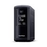 SAI Línea Interactiva Cyberpower VP700ELCD/ 700VA-390W/ 4 Salidas/ Formato Torre