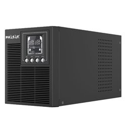 SAI Online Phasak 1000 VA Online LCD/ 1000VA-900W/ 3 Salidas/ Formato Torre