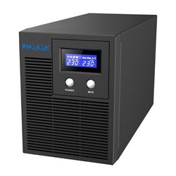 SAI Línea Interactiva Phasak Protekt 2160 VA/ 2160VA-1400W/ 4 Salidas/ Formato Torre