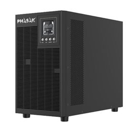 SAI Online Phasak 3000 VA Online LCD/ 3000VA-2700W/ 4 Salidas/ Formato Torre