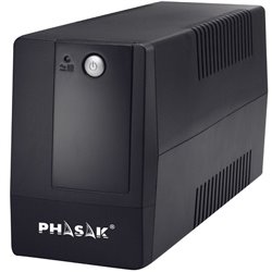 SAI Línea Interactiva Phasak Basic Interactive 800 VA/ 800VA-480W/ 2 Salidas/ Formato Torre