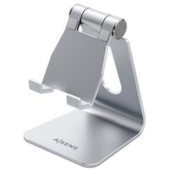 Soporte para Smartphone/Tablet Aisens MS1PM-081/ Plata