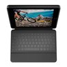 Funda con Teclado Logitech Rugged Folio para Tablets Apple Ipad 7ª y 8ª Generación 10.2'/ Negro